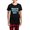 With Red Plaid Pant, variant on CafePress - Beach Mode On Women's Dark Pajamas - Women's Short Sleeve Print T-Shirt and Pants Dark Cotton Pajama Set