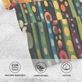 thumbnail image 5 of Yayeee 100% Cotton Hand Towels for Bathroom 16" x 28" Soft Absorbent Kitchen Towel, Red Colorful Flowers with Dots, 5 of 7