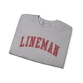 thumbnail image 3 of Lineman Sweatshirt Gifts Crew Neck Shirt Long Sleeve Unisex, 3 of 5