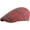 Red, variant on Y2k Bright Color Plaid Newspaper Hat for Women Men Soft Cotton Flat Cap Fashion Adjustable Driving Beret Cap