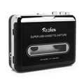 thumbnail image 1 of Reproductor de casetes Reshow Reproductor de cinta portátil Convertidor de cassette a mp3, 1 of 5