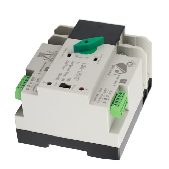 Interruptor de transferencia automática de doble potencia Bling Bling CA 230 V 100 A
