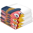thumbnail image 3 of GZHJMY Thanksgiving Turkey Bird Pilgrim Hat Kitchen Dish Towel Set, Drying Kitchen Towels Tea Towels Gift Set for Drying Cleaning Cooking Baking 4Pcs, 3 of 6