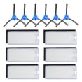thumbnail image 1 of Accesorios para aspiradoras Paquete de 12 accesorios de repuesto Juego de herramientas de repuesto para aspiradora Eufy RoboVac 11S / RoboVac 30 / RoboVac 30C / RoboVac 17C - 6 cepillos late Abanopi  Accesorios para aspiradoras, 1 of 5