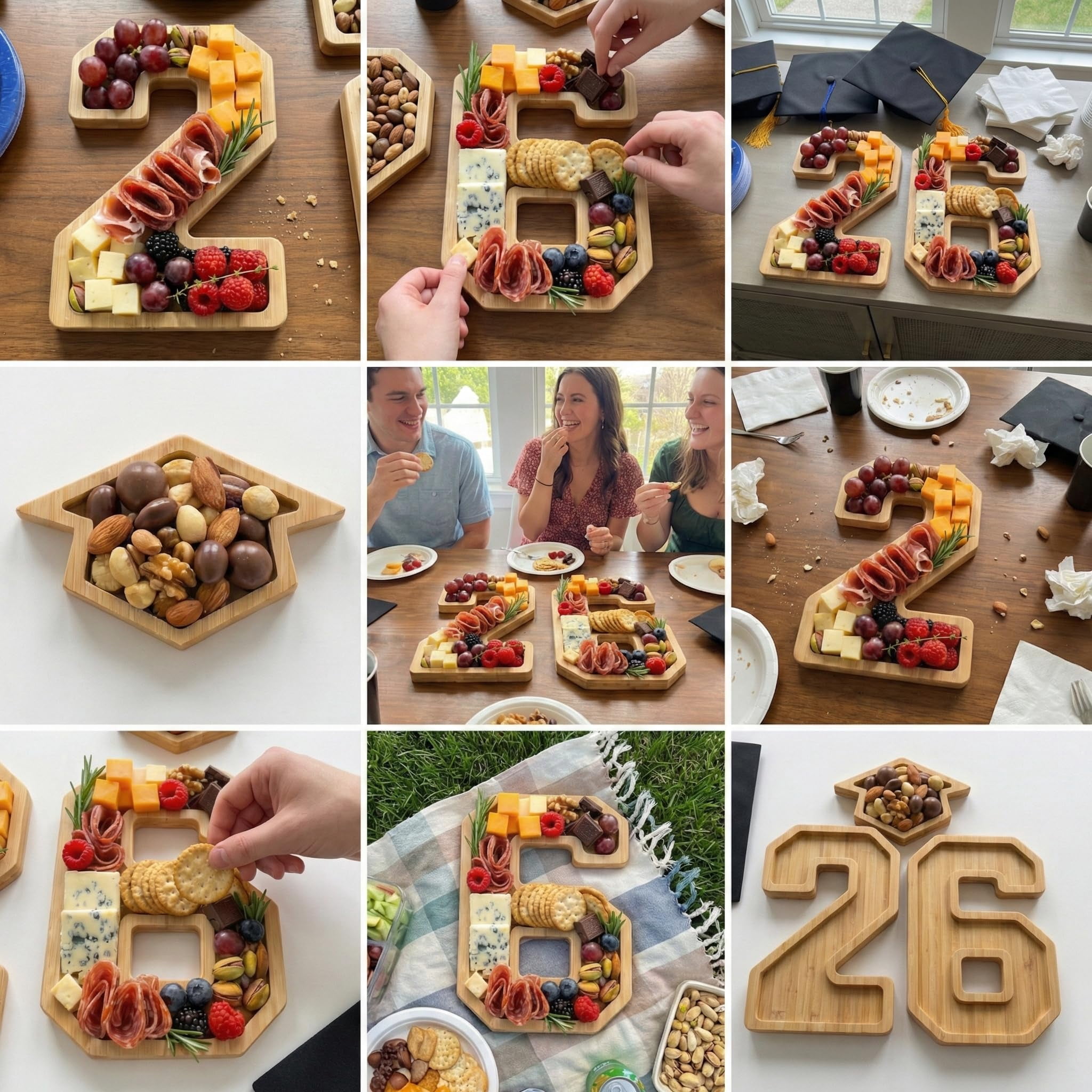 Serving Trays 26 with Cap, Graduation Decorations