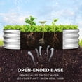 thumbnail image 7 of JERIA Raised Garden Bed,Galvanized Raised 2 Pcs 4×2×1ft Planter Boxes Outdoor with Easy Assembly, Large Garden Bed for Vegetables, Fruits, Flower, 7 of 7