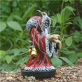 thumbnail image 2 of Toystoory Escultura de Papá Noel inverso Decoraciones para el hogar Artesanías de resina de jardín para librería de comedor Mesita de noche Kits de decoración para fiestas Toystoory HA037418-00, 2 of 6