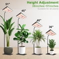 thumbnail image 5 of Yadoker Grow Light for Indoor Plants, 286 LEDs Full  Standing Plant Grow Light with 4H/8H/12H Timer, 10-Level Brightness, 51" Adjustable, Flow Grow Lamp for Tall Large Indoor Plants, 5 of 7