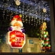 thumbnail image 3 of Christmas Led Lamp Window Hanging Lights Pendant [跃星辉]已处理知产圣诞老人LED灯带吸盘厨窗挂灯装饰（盒装 1x挂件） ANGGREK Santa Claus LED Lamp, 3 of 8