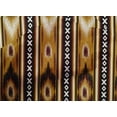 thumbnail image 4 of oneOone Cotton Poplin Mustard Yellow Fabric Stripe & Ikat Ethnic Craft Projects Decor Fabric Printed By The Yard 42 Inch Wide, 4 of 4