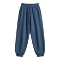 thumbnail image 5 of Women's Casual Drawstring Sweatpants Relaxed Fit Harem Joggers Soft Stretchy Lounge Trousers for Sport Travel & Daily Wear, 5 of 8