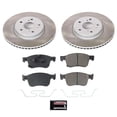 thumbnail image 2 of PowerStop Front Semi-Coated Rotor and Low-Dust Ceramic Brake Pad Kit SC8165, 2 of 3