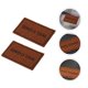 thumbnail image 5 of GOOHOCHY 2pcs Dollhouse Bienvenido Alfombras Mini Bienvenido Piso Mini Piso, 5 of 7