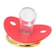 thumbnail image 5 of Chupete Para Recién Nacido, Chupete Para Bebé De Diseño Curvo Saludable, Ergonómico, Ultraligero, Suave Para Jugar Con El Bebé Ccdes Rojo, 5 of 8