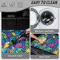 thumbnail image 3 of Yspwyqan Universal Car Trunk Mat 29" x 39", Colorful Tropical Leaf Anti-Slip Cargo Liner, Portable Washable Vehicle Interior Accessory Fits Most SUV Sedan Wagon for Daily, 3 of 7