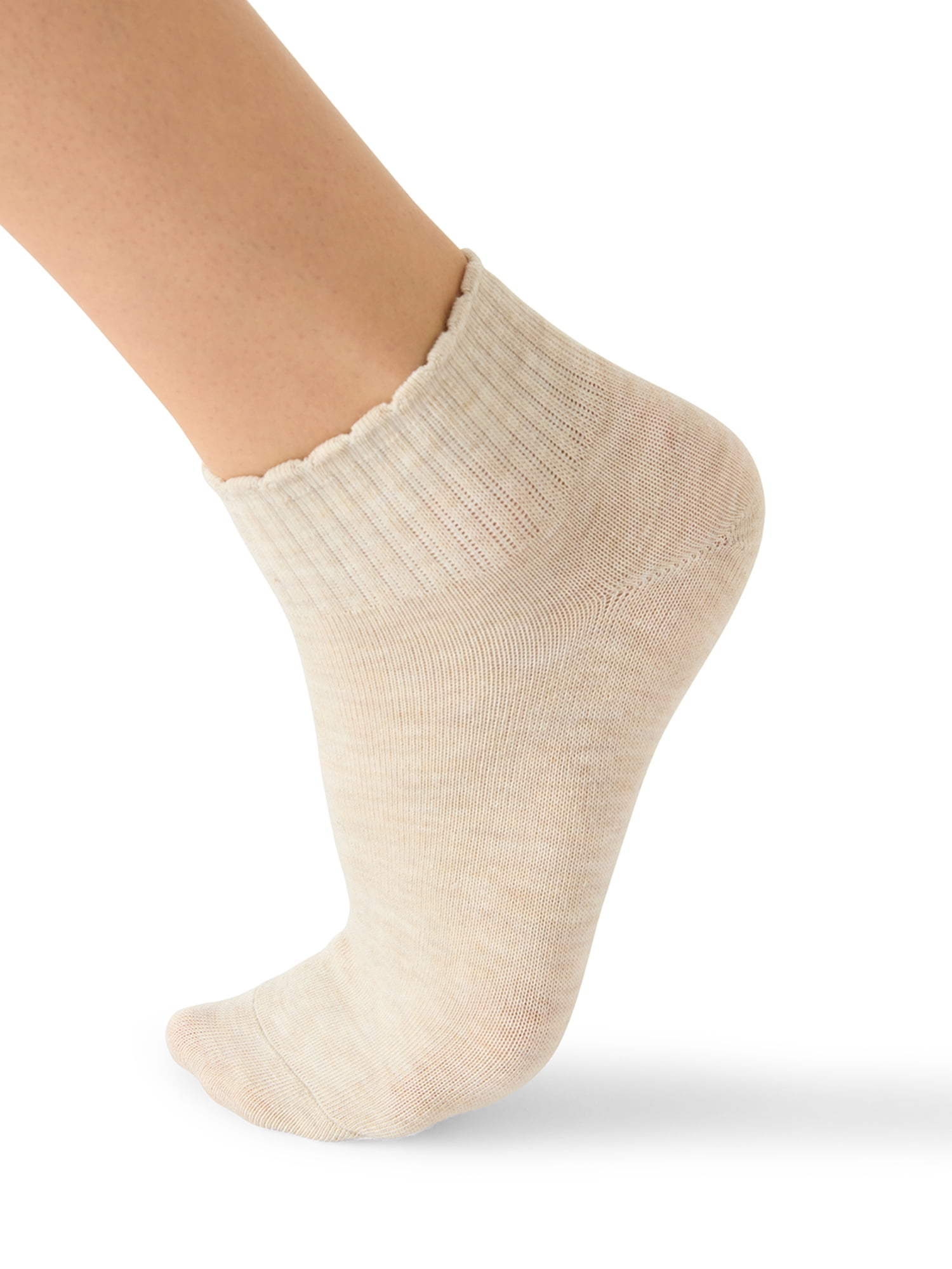 Madden NYC Women's Quarter Sock, 6-Pack, Fits Shoe Size 5-10
