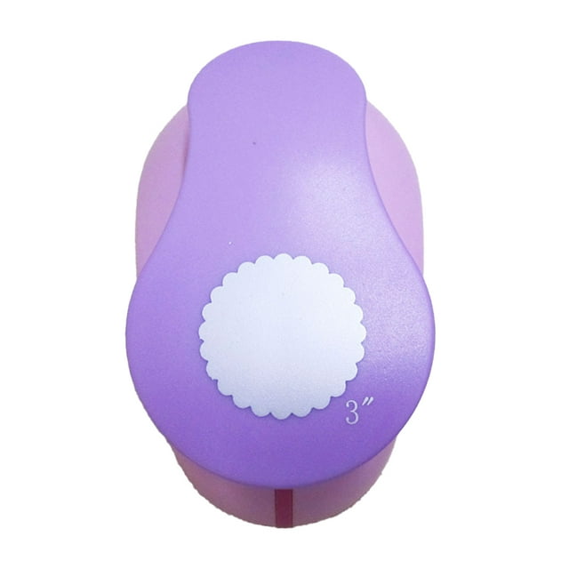 Hole Punch Paper Punchers Scrapbooking Cards Effortless Art Easy Scrapbooking Cards and Fast Manual Tools Multiple Types DIY Kids wavy circle
