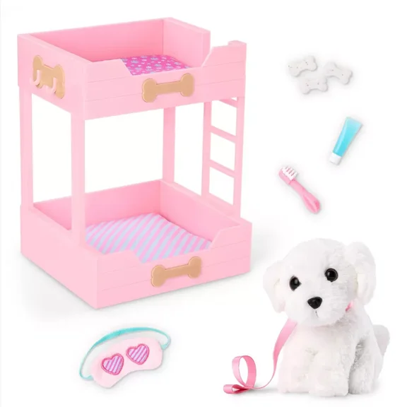 Pet Dog Plush Dollhouse Set