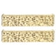thumbnail image 1 of 2 Pcs Encanto para Agujetas para Zapatillas, Broches Decorativos para Agujetas para Zapatos Casual de Mujeres, Dorado (Cuadrado Arrugado), 1 of 7