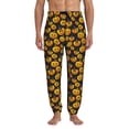thumbnail image 2 of Sweatpants for Men - pumpkins halloween element Adjustable Elastic Band Mens Joggers With Pockets, Athletic Workout Gym Casual Track Pants for Men, 2 of 7