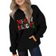 thumbnail image 5 of Sudadera con capucha para niñas y niños, sudadera de manga larga con cuello redondo y estampado de moda, jersey con bolsillo, sudadera de poliéster para niñas, 5 of 8