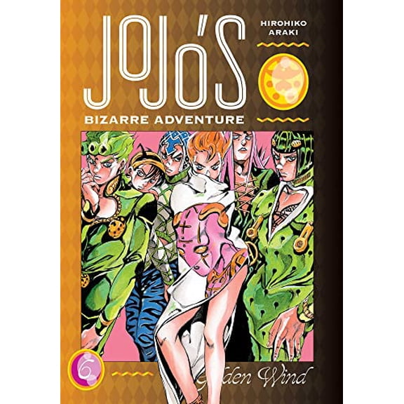 Pre-Owned JoJo's Bizarre Adventure: Part 5--Golden Wind, Vol. 6, 9781974724147, 197472414X, Hardcover,