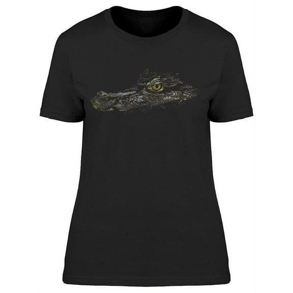 Crocodile In Water T-Shirt Women -Image by Shutterstock, Female Medium