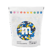 M&M'S Hanukkah Milk Chocolate Candy, 2lb Resealable Bulk Bag