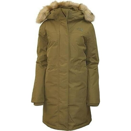 The North Face Arctic NF0A5EGV37U Women's Military Olive Parka Jacket XS DTF482