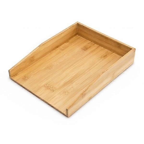 Bamboo letter tray 33 x 25 x 6 cm