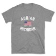 thumbnail image 1 of Adrian Michigan Patriot Men's Cotton T-Shirt, 1 of 1