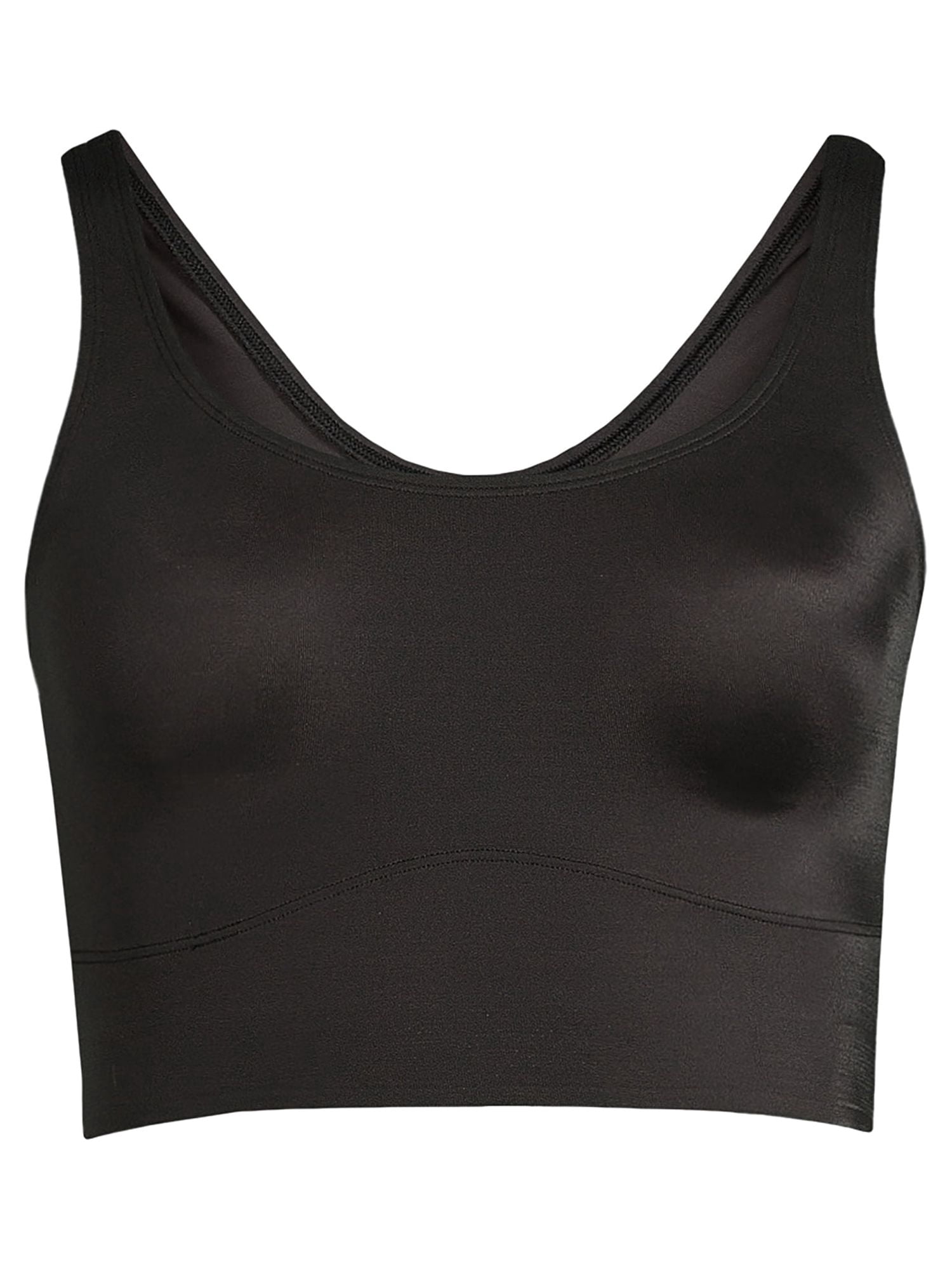 Cupid Women's Firm Control Shapewear, Top Shaping Scoop Neck Lounge Bra, Sizes S-2XL