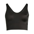 thumbnail image 4 of Cupid Women's Firm Control Top Shaping Scoop Neck Lounge Bra Shapewear, 4 of 8