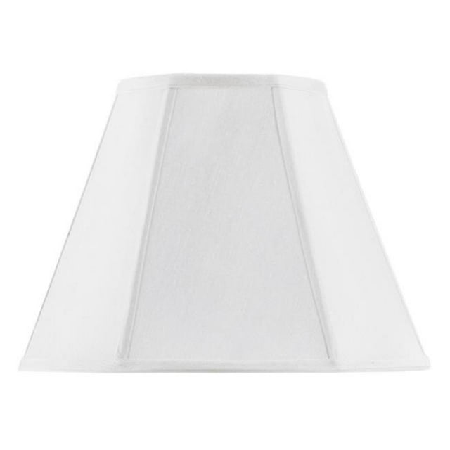 Cal Lighting SH-8106-20-WH 20 Pouces Vertical Piped Base Empire Shade&44; Blanc