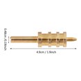 thumbnail image 4 of Exquisite Workmanship Leathercraft Tool, Easy To Install Leather Solder Tip,  Aesthetic Arc-shaped Edge For Leather Flat Edge, 4 of 8