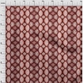 thumbnail image 4 of oneOone Polyester Spandex Maroon Fabric Asian Block Sewing Material Print Fabric By The Yard 56 Inch Wide, 4 of 4