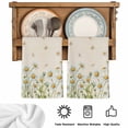 thumbnail image 5 of Spring Daisy Kitchen Towels Set of 4, Farmhouse Vintage Botanical Blossom Florals Absorbent Dish Towels for Kitchen, Microfiber Hand Towel, Quick Drying Tea Towel for Cleaning Decorative Dishcloths, 5 of 7