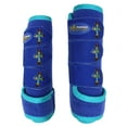thumbnail image 2 of Horse  Medium 4-Pack Sports Medicine Splint Boots Cross 4183C, 2 of 2