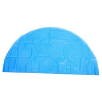 GAXIRE Round Swimming Pool Bubble Cover Insulation LDPE 1 Set for Outdoor Pool