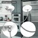 thumbnail image 4 of Cerradura para refrigerador, cerradura de aleación de zinc con pegamento, kit de cerradura para puerta, cerradura de seguridad autoadhesiva a prueba de niños con llave (1 pieza blanca), 4 of 5