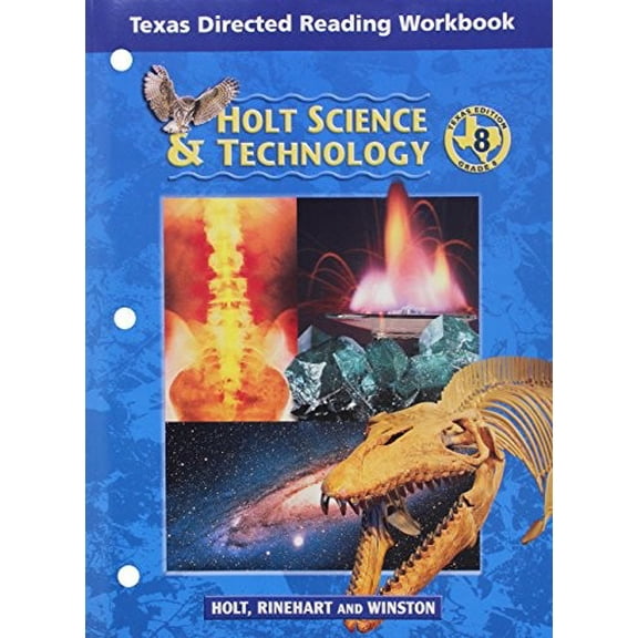 Pre-Owned Holt Science & Technology Texas : Dir Reading Workbook Grade 8 Physical Science