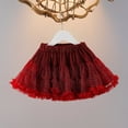 thumbnail image 3 of XXWXYD Girls Layered Tutu Skirt Rainbow Ruffle Ballet Skirt Fluffy Tulle Mini Dance Skirt Toddler Kids 𝖢arnival Dress Part𝗒, 3 of 3