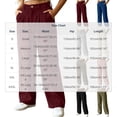 thumbnail image 7 of Posijego Women's Corduroy Pants High Waisted Wide Leg Pants Ladies Business Casual Dress Vintage Pants with Pockets, 7 of 7
