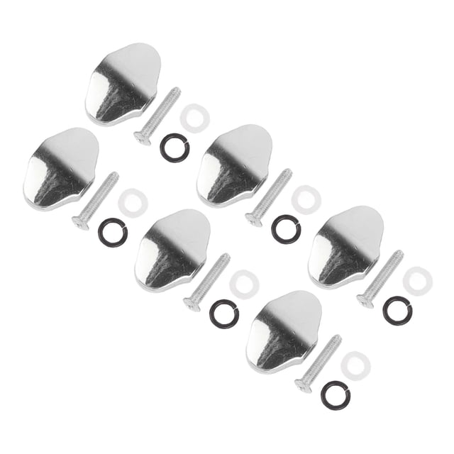 Piquets de Réglage pour Guitare Électrique, Matériau en Métal, Portée Réglable, Adaptés à Différents Modèles et Marques, avec Vis et Rondelles