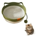 thumbnail image 1 of Woven Cat Bed Handwoven Natural Rattan Pet Sleeping Rope Weaving Durable Breathable Comfortable for Small Large Cats Dogs, 1 of 3
