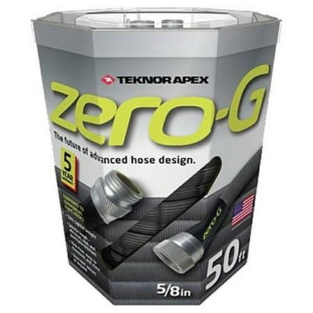 zero-G 4001-50 Lightweight, Ultra Flexible, Durable, Kink-Free Garden Hose, 5/8-Inch by 50-Feet, 50% Lighter WeightWalmartpared toWalmartmercial Vinyl Hose By Teknor