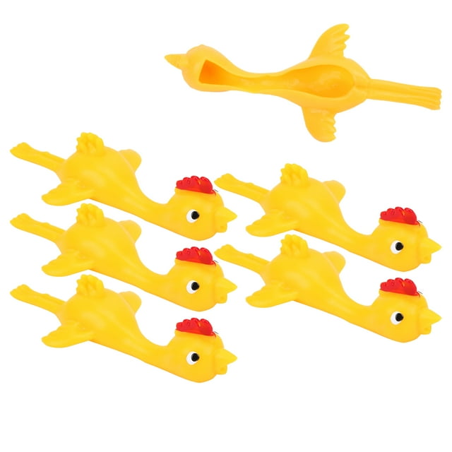 5 Pcs Jouet Poulet Extensible, Jouet Poulet Extensible à Doigts Élastiques Amusant pour Enfants Tout-Petits