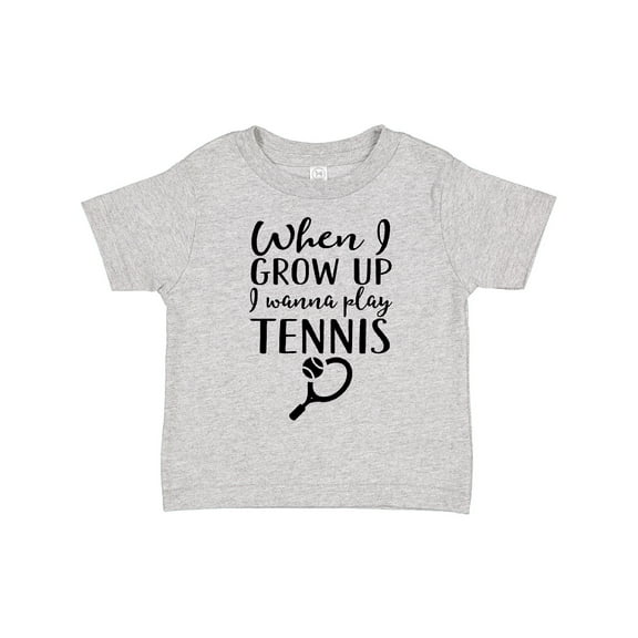 Inktastic Future Tennis Player Boys or Girls Toddler T-Shirt