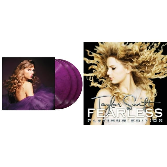 Speak Now (Taylor's Version) (Orchid Marbled Vinyl/3LP) & Fearless Platinum Edition