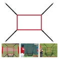 thumbnail image 5 of BLEEUS Baseball Practice Net Adjustable Strike Zone Target For Hitting Batting(1 Grid) Sporting Supplies (1 Grid), 5 of 10